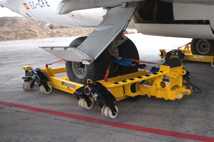 technical data of RD30 - 30 tons aircraft recovery dolly