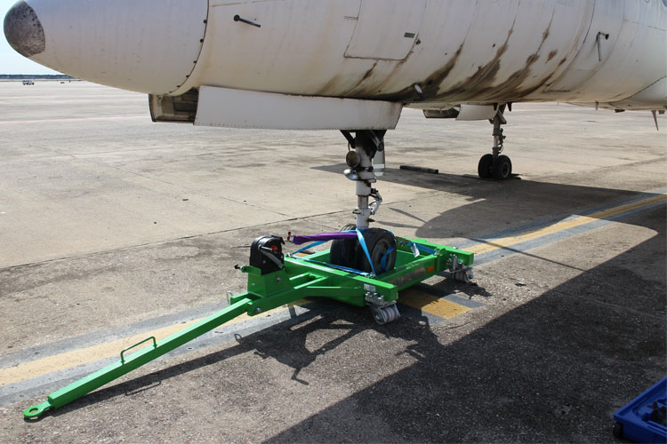 technical data of RD5 - 5 tons aircraft recovery dolly